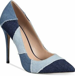 Aldo Denim Patchwork Pumps Heels Size 10 New No Box